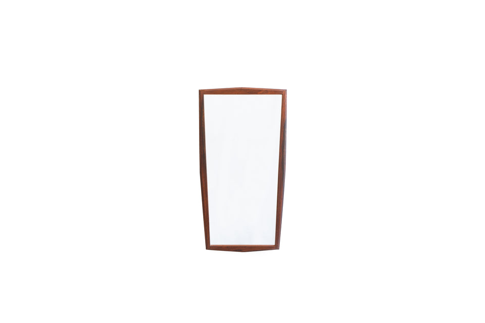 Jansen Spejle Rosewood Frame Wall Mirror Danish Vintage/デンマークヴィンテージ ウォールミラー 鏡 ローズウッド材 北欧インテリア