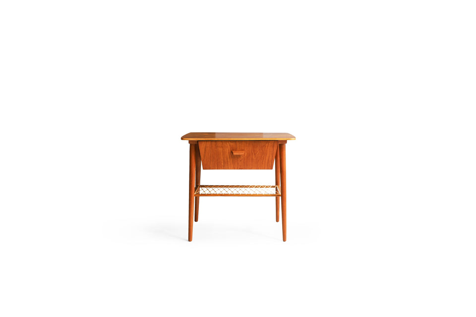 Danish Vintage Sewing Chest Side Table/デンマークヴィンテージ ソーイングサイド テーブル チェスト 北欧インテリア