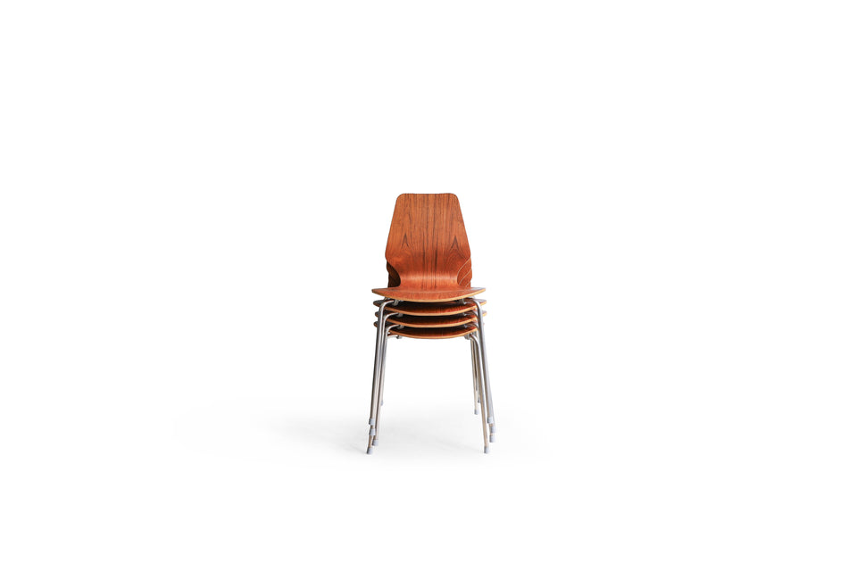 Teak Plywood Stacking Chair Danish Vintage/デンマークヴィンテージ スタッキングチェア チーク プライウッド 椅子 北欧家具