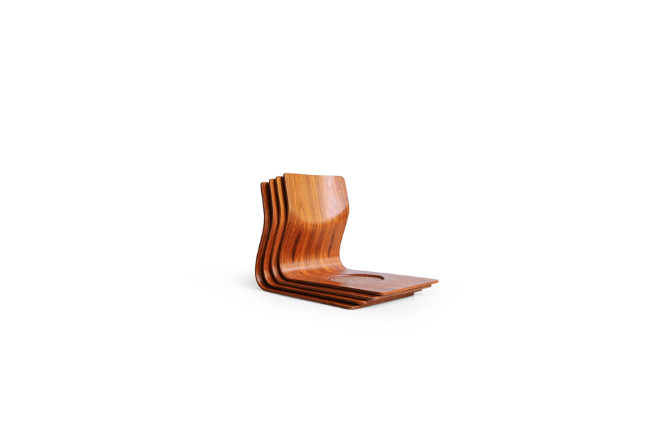 Tendo Legless Chair Rosewood Japanese Modern/天童木工 座イス ローズウッド プライウッド ジャパニーズモダン
