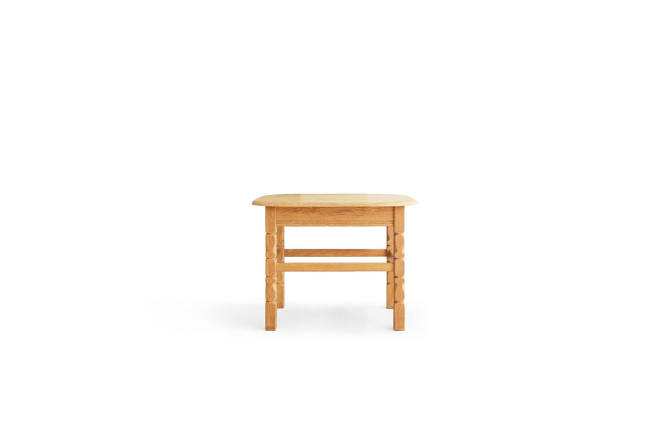 Oakwood Side Table Danish Vintage/デンマークヴィンテージ オーク材 サイドテーブル 北欧家具