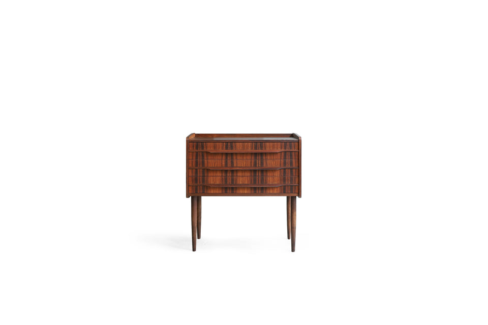 Danish Vintage Rosewood 3drawer Side Chest/デンマークヴィンテージ サイドチェスト 3段 ローズウッド 北欧家具