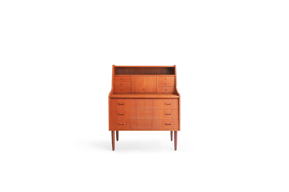 Teak Writing Bureau Dresser Danish Vintage/デンマークヴィンテージ ライティングビューロー ドレッサー 北欧家具