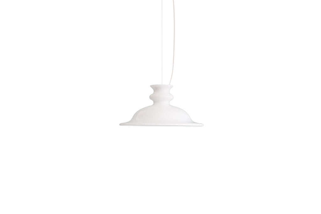 ホルムガード ペンダントライト 照明 シセ・ヴェアナー デンマークヴィンテージ ラージ ホワイト/Vintage Holmegaard Pendant  Light Tivoli Large Size White – FURUICHI/古一