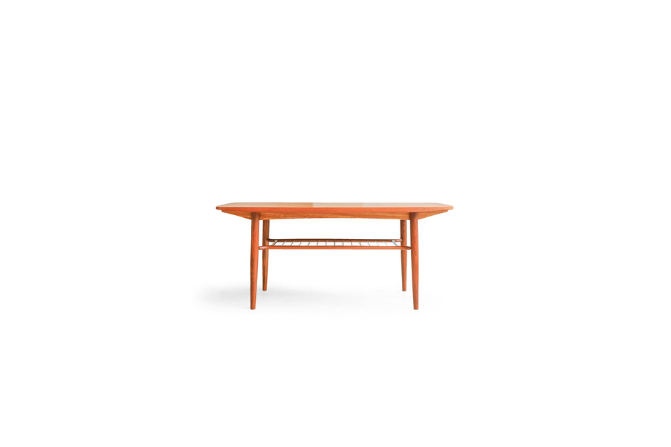 Danish Vintage Gorm Møbler Coffee Table with Rack/デンマークヴィンテージ コーヒーテーブル ラック付き 北欧家具
