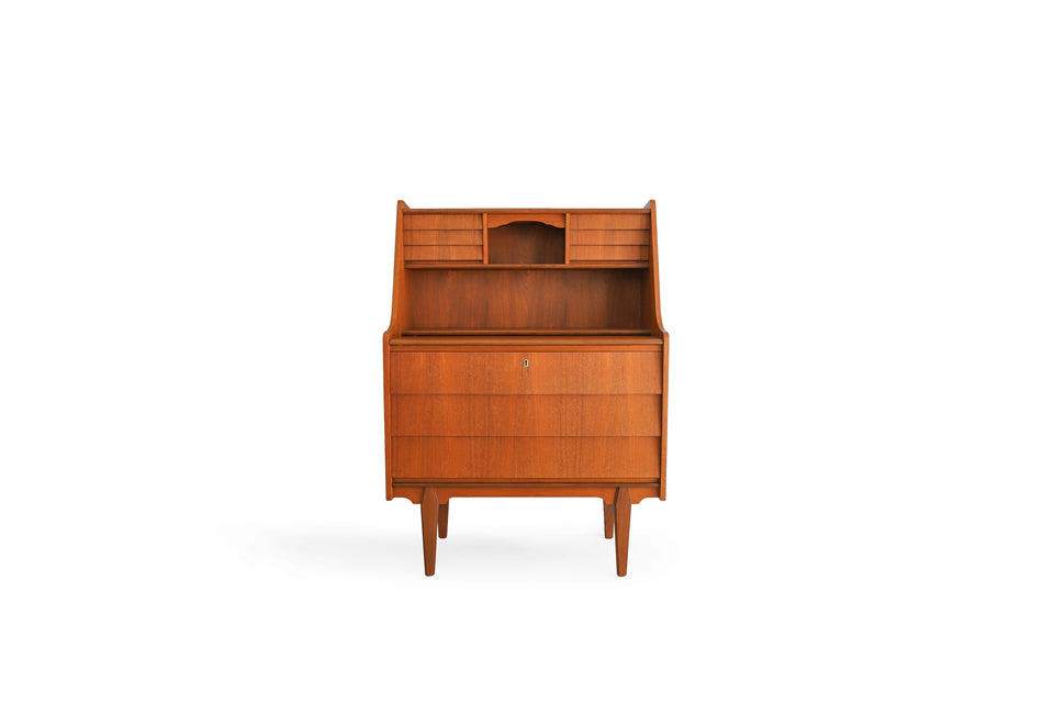 Danish Vintage Writing Bureau with Mirror Dresser/デンマークヴィンテージ ライティングビューロー ドレッサー 北欧家具
