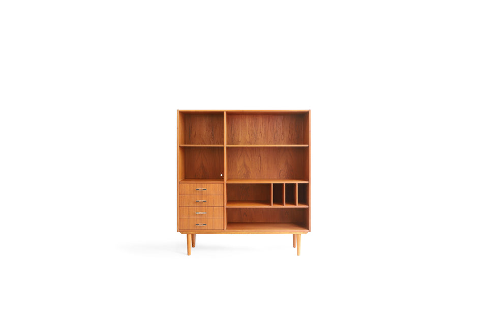 Danish Vintage Bookcase with Drawers/デンマークヴィンテージ ブックケース シェルフ 本棚 引き出し 北欧家具