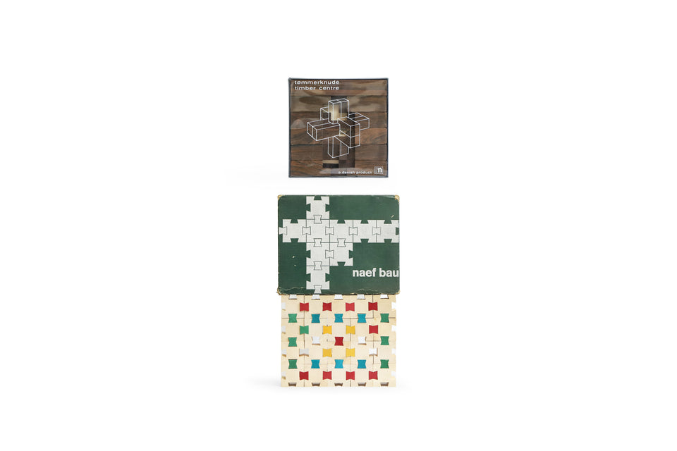 Vintage Wooden Puzzle Building Blocks/ヴィンテージ 木製パズル 積み木 玩具