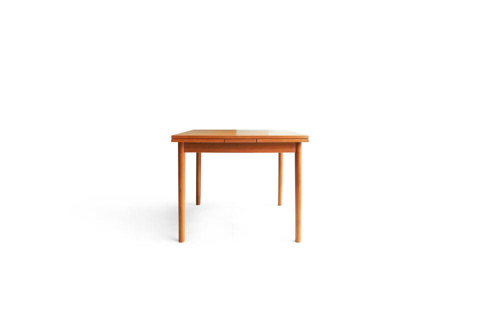 Japanese Vintage Extension Dining Table/ジャパンヴィンテージ エクステンションダイニングテーブル チーク材 北欧デザイン