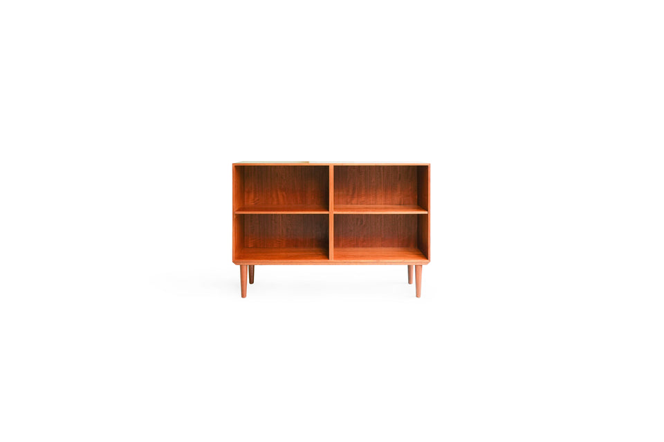 Low Bookcase Teakwood Danish Vintage/デンマークヴィンテージ ローブックケース 本棚 チーク材 北欧家具