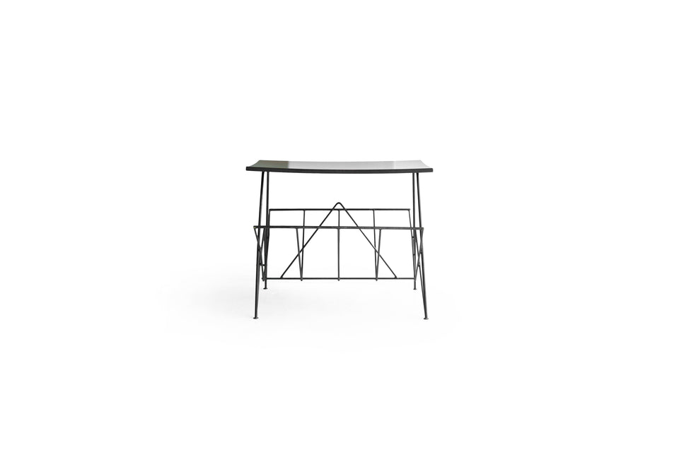 Midcentury Vintage Side Table with Magazine Rack/ミッドセンチュリーヴィンテージ サイドテーブル マガジンラック