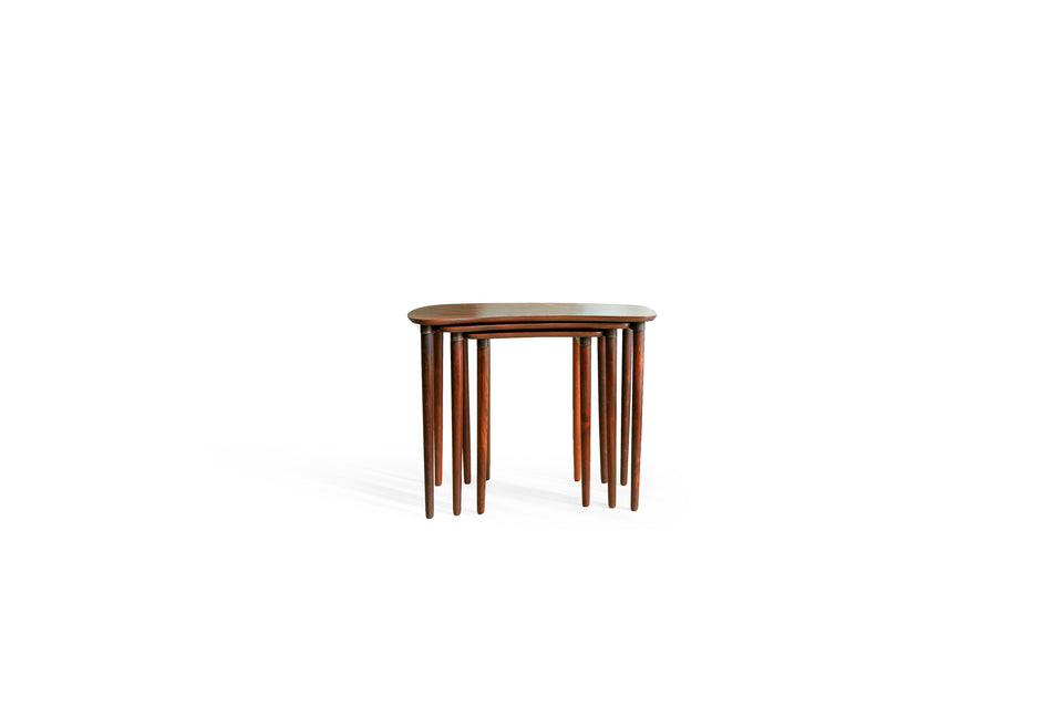 Rosewood Nesting Table Danish Vintage/デンマークヴィンテージ ネストテーブル ローズウッド 北欧家具