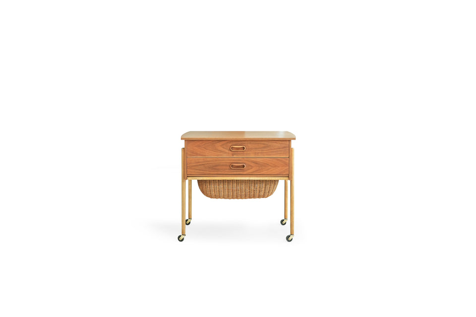 Sewing Wagon Side Table Danish Vintage/デンマークヴィンテージ ソーイングワゴン サイドテーブル 北欧家具
