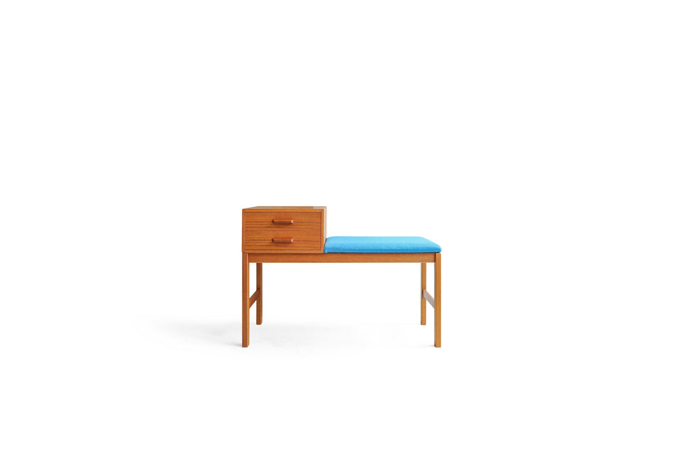 Swedish Vintage Telephone Bench/スウェーデンヴィンテージ テレフォンベンチ チェスト サイドテーブル 北欧家具
