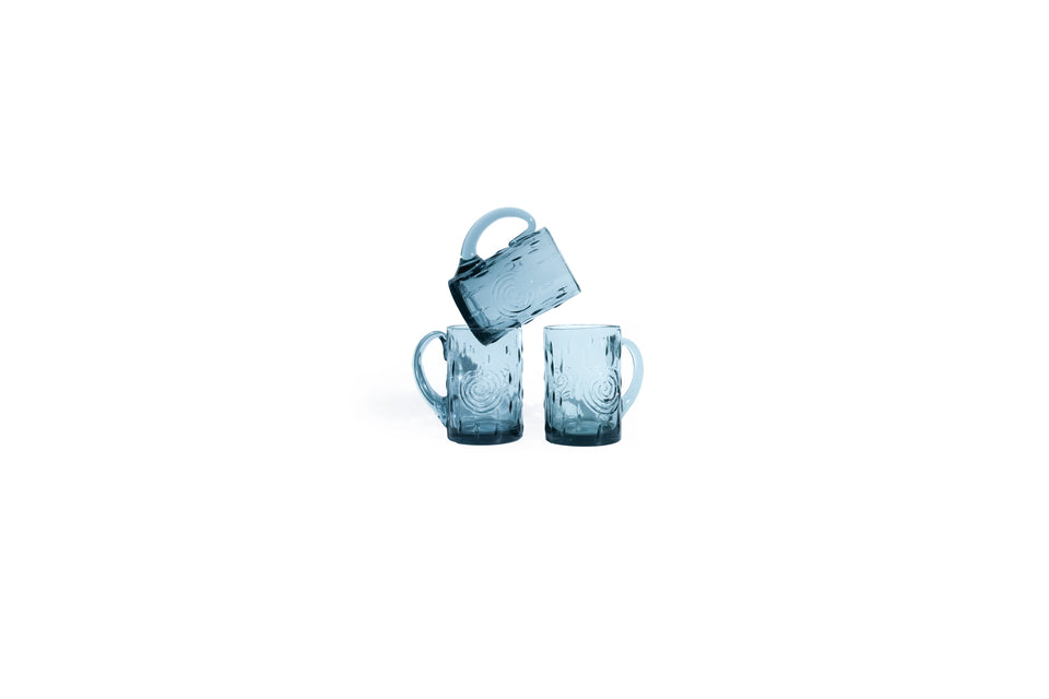 Swedish Vintage Björkhult Glass Mug/スウェーデンヴィンテージ ビョルクフルト ガラスマグ 北欧雑貨