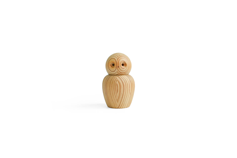 Swedish Vintage Wooden Owl Object STIMAN Gävle/スウェーデンヴィンテージ フクロウのオブジェ 木製 北欧インテリア