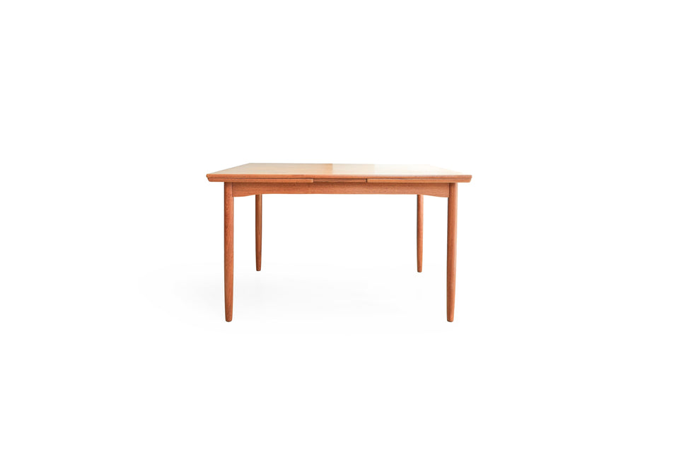 Teak Extension Dining Table Danish Vintage/デンマークヴィンテージ エクステンションダイニングテーブル チーク材 北欧家具