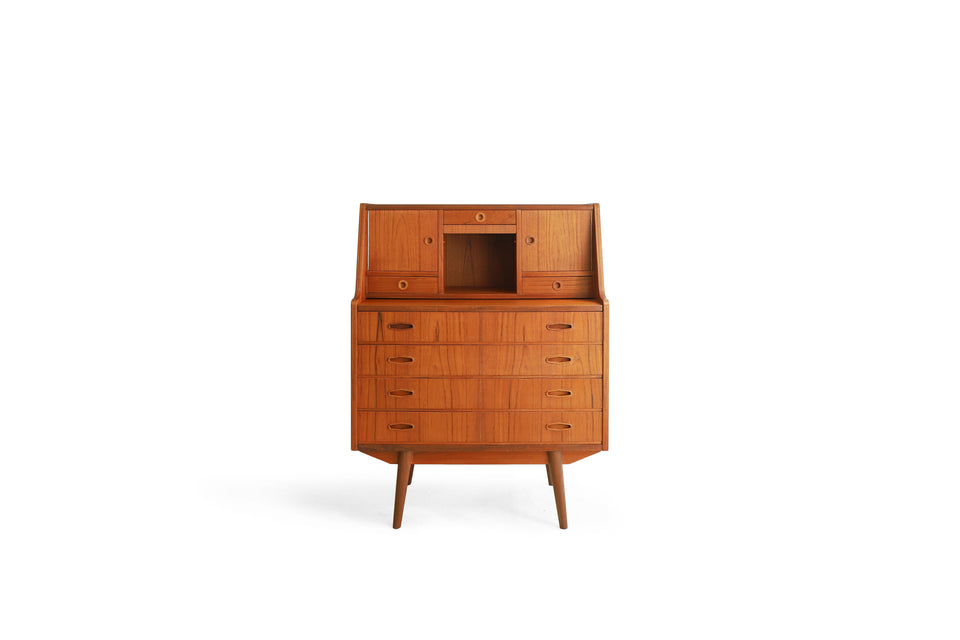 Writing Bureau with Mirror Danish Vintage/デンマークヴィンテージ ライティングビューロー ミラー付き ドレッサー 北欧家具