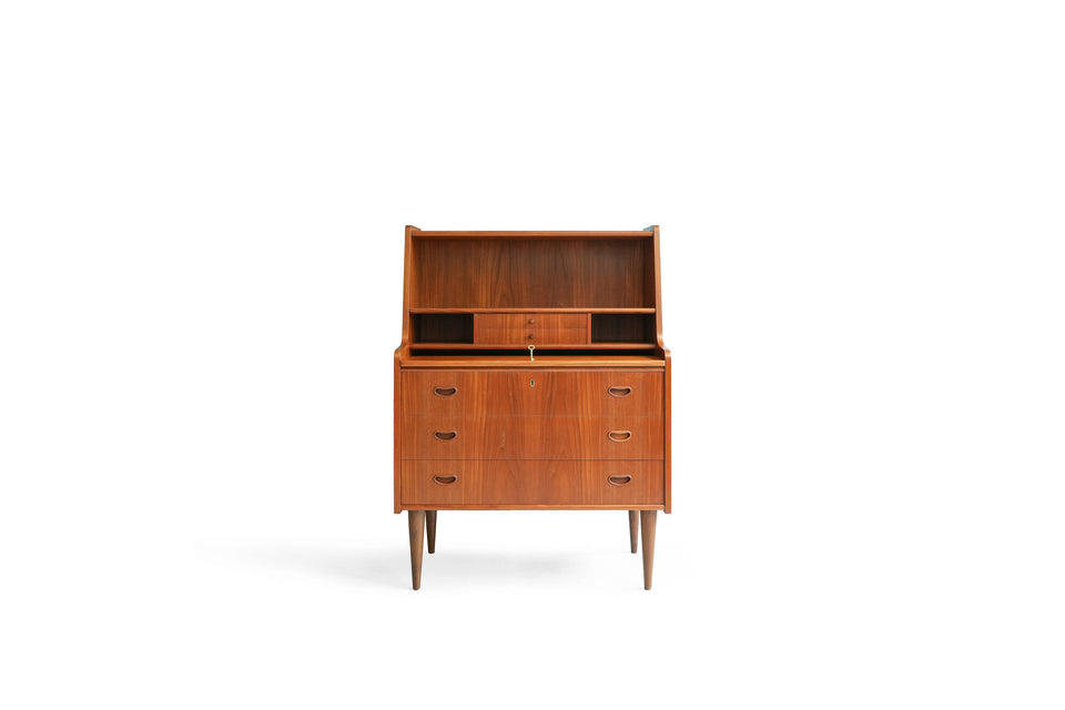 Writing Bureau Teakwood Danish Vintage/デンマークヴィンテージ ライティングビューロー チーク材 北欧家具