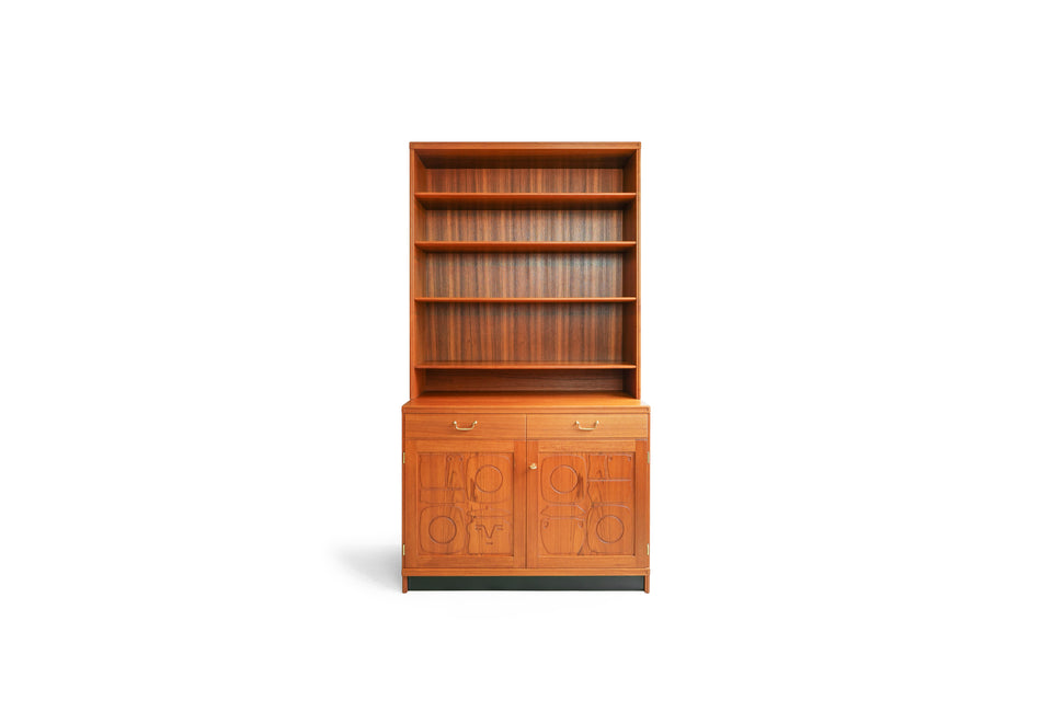 Yngve Ekstrom Krus Bookcase Cabinet AB Westbergs Mobler/スウェーデンヴィンテージ イングヴ・エクストローム ブックケース キャビネット