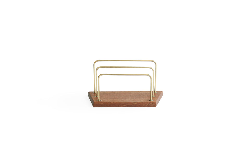 Teak Letter Holder Stand Danish Vintage/デンマークヴィンテージ レターホルダー チーク材