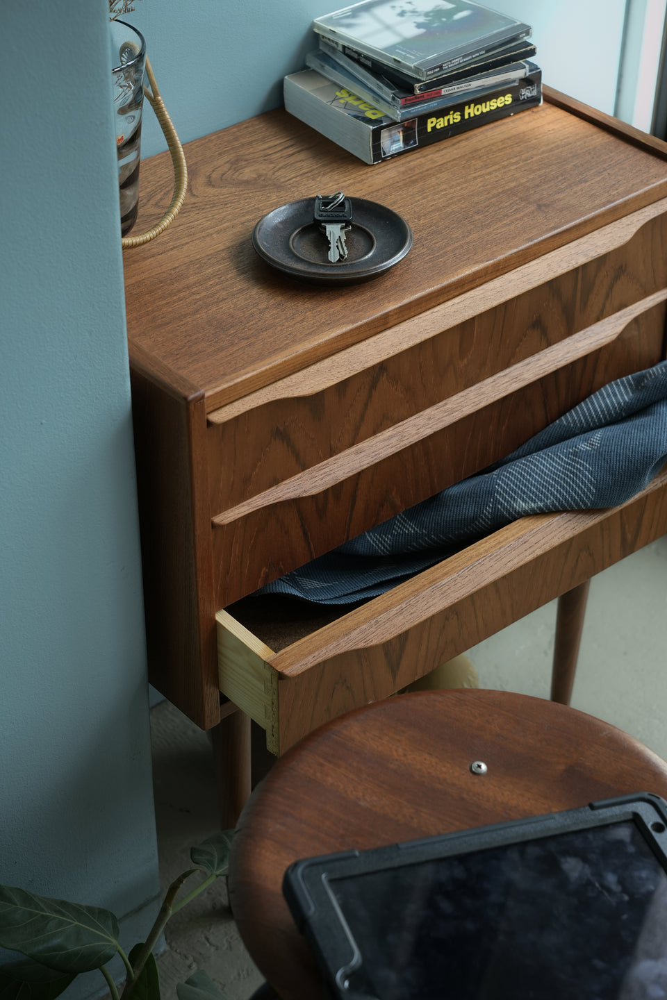 Danish Vintage Teak 3drawer Small Chest/デンマークヴィンテージ スモールチェスト 3段