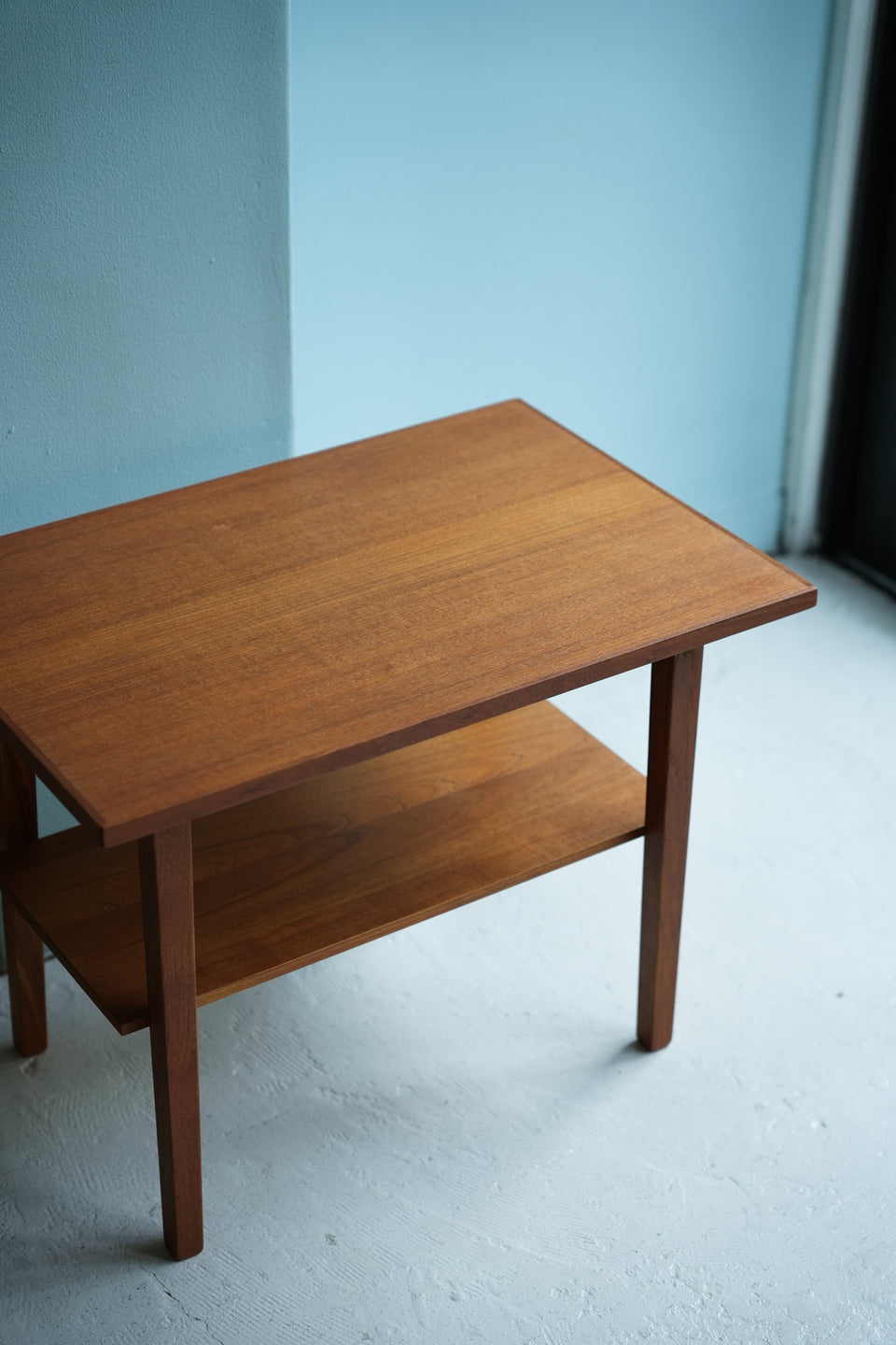Danish Vintage Side Table with Rack Teakwood/デンマークヴィンテージ サイドテーブル ラック付き チーク材 北欧家具