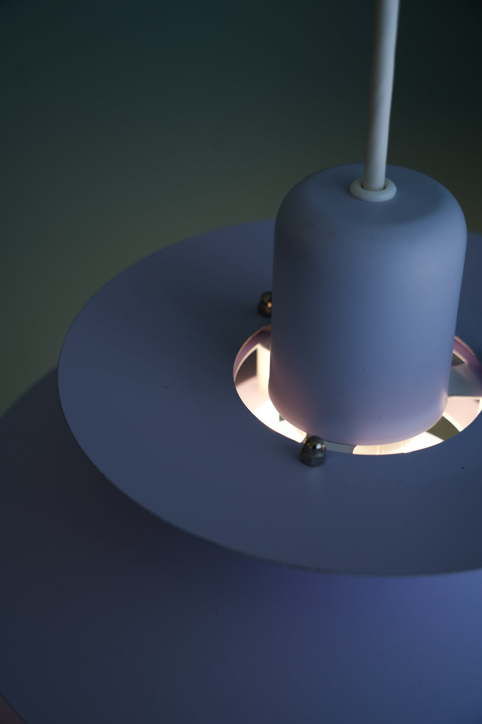 Horn Pendant Light Type753 Purple/デンマークヴィンテージ ホーン ペンダントライト 照明