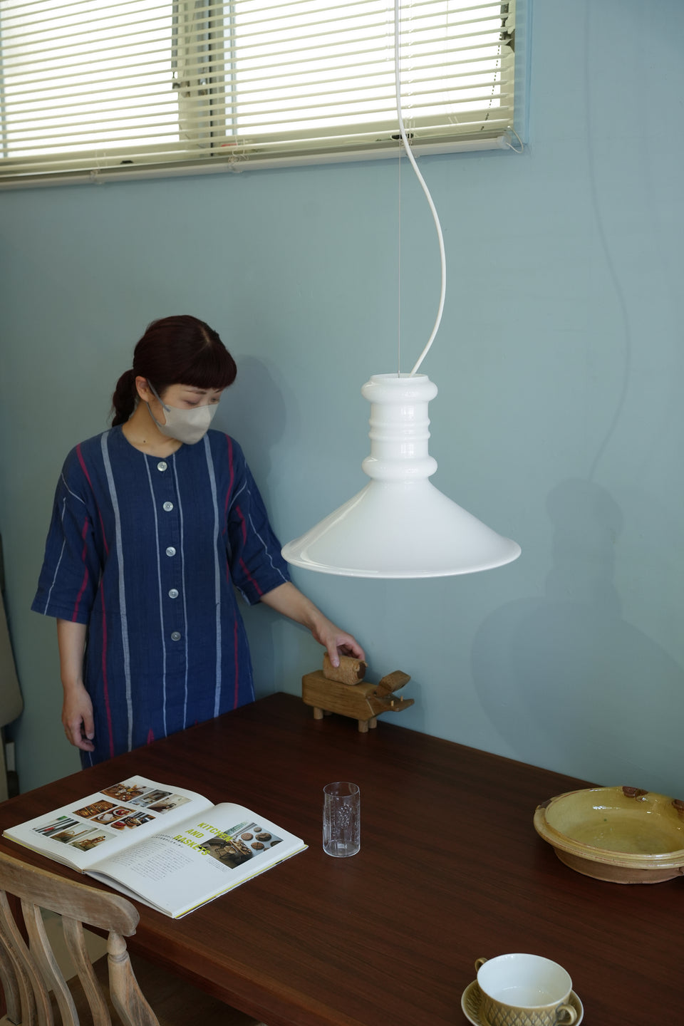 Holmegaard Apoteker Pendant Light Large Danish Vintage/ホルムガード ペンダントライト ラージ デンマークヴィンテージ シセ・ヴェアナー 北欧インテリア