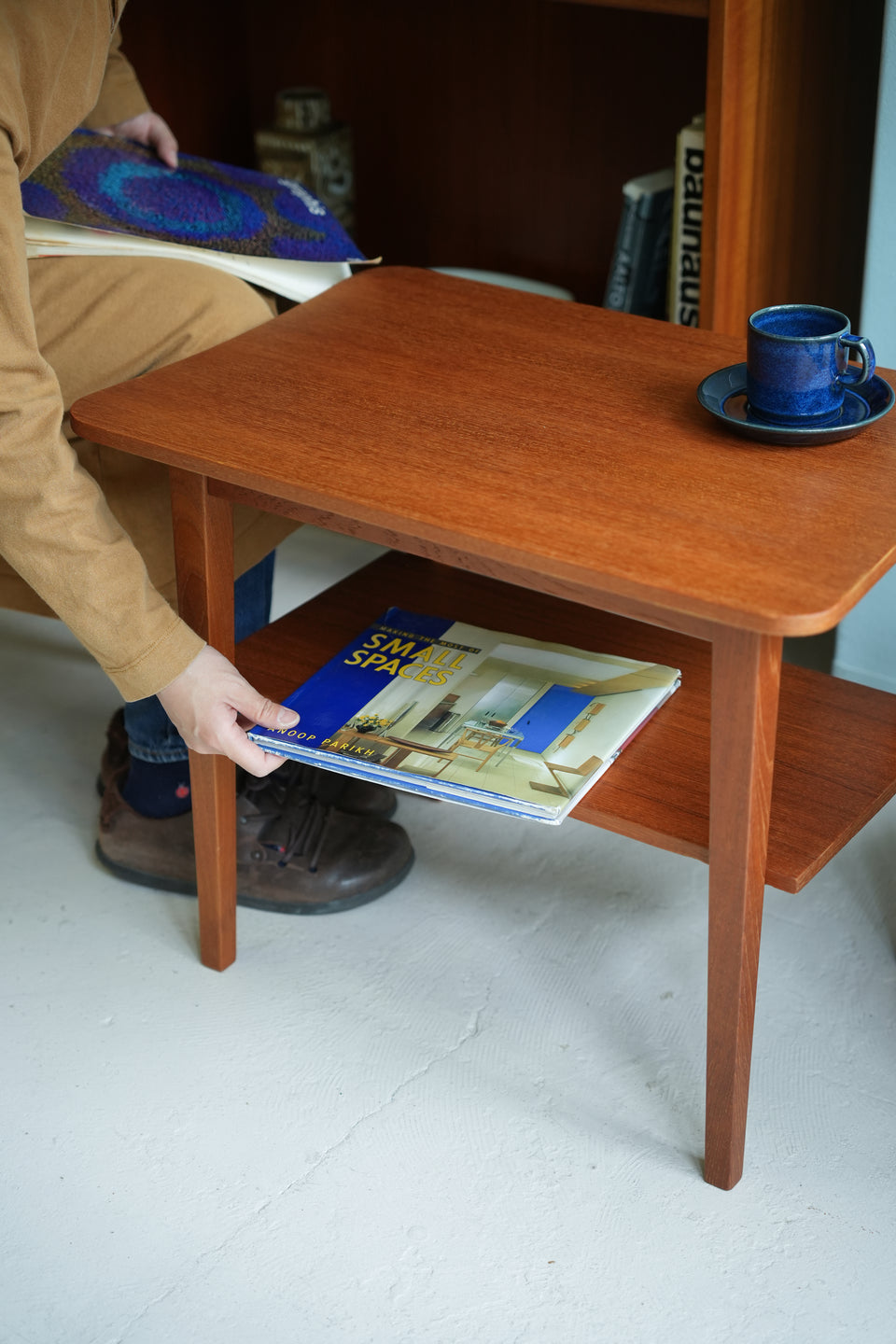 Danish Vintage Side Table Teakwood/デンマークヴィンテージ サイドテーブル チーク材 北欧家具