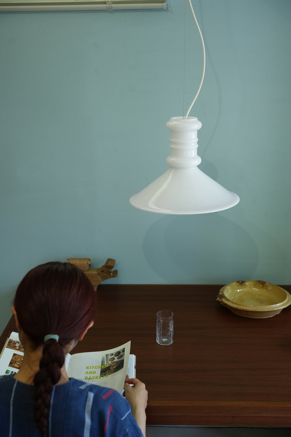 Holmegaard Apoteker Pendant Light Large Danish Vintage/ホルムガード ペンダントライト ラージ デンマークヴィンテージ シセ・ヴェアナー 北欧インテリア