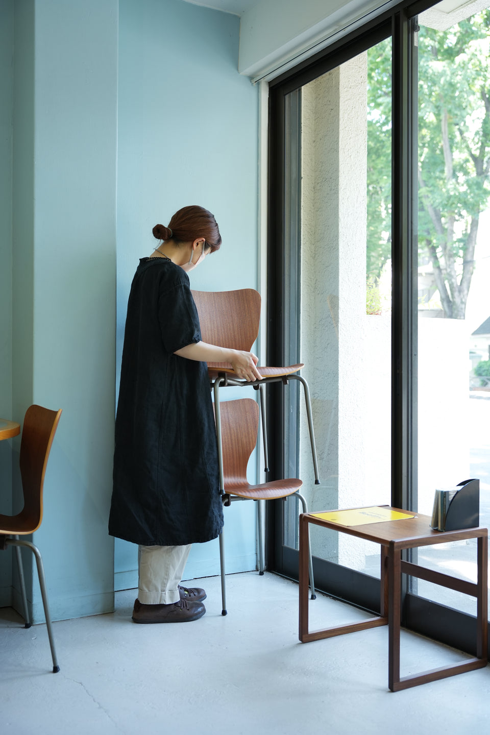 Danish Vintage MH Stålmøbler Plywood Stacking Chair/デンマークヴィンテージ スタッキングチェア プライウッド 椅子