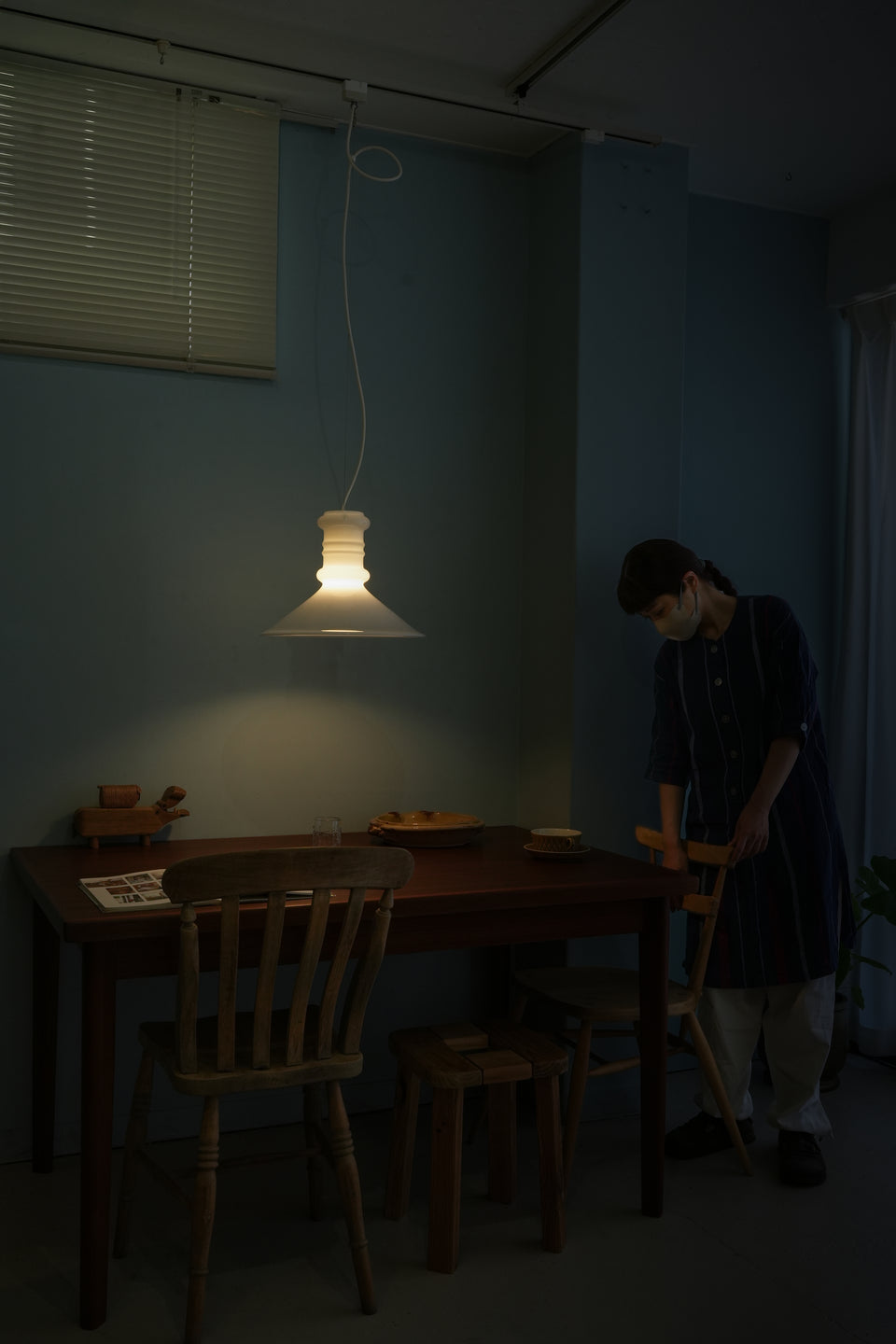 Holmegaard Apoteker Pendant Light Large Danish Vintage/ホルムガード ペンダントライト ラージ デンマークヴィンテージ シセ・ヴェアナー 北欧インテリア