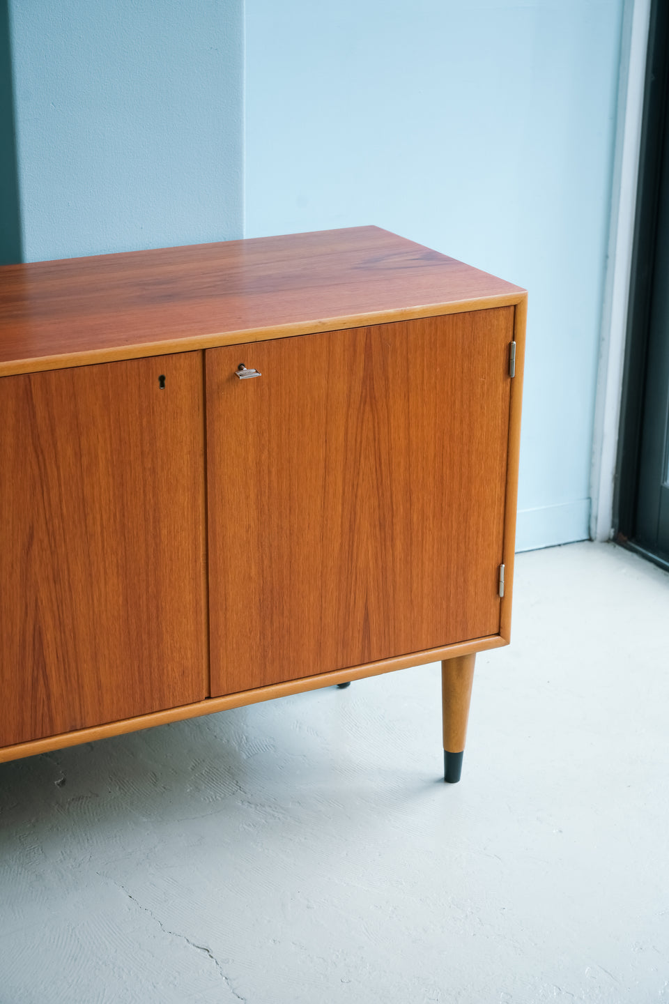 AB Mobelfabriken Ornen Slim Side Board Swedish Vintage/スウェーデンヴィンテージ スリムサイドボード キャビネット