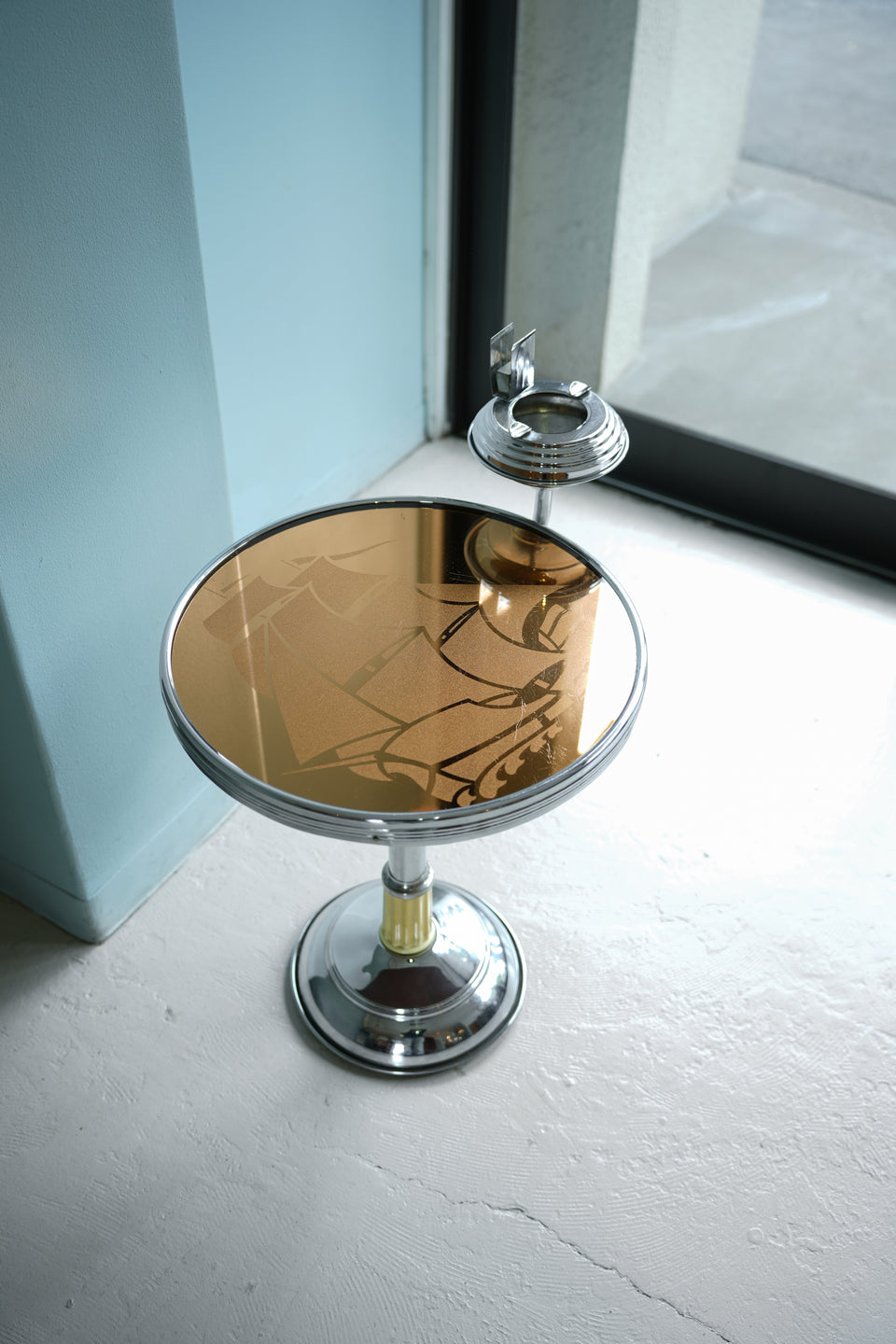 Art Deco Style Vintage Smokers Side Table/アール・デコスタイル ヴィンテージ サイドテーブル