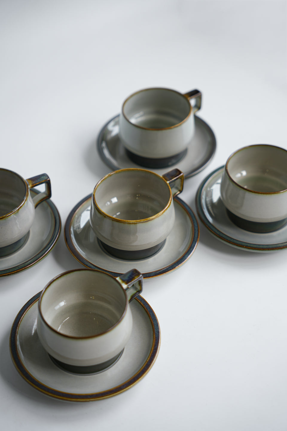 Bing & Grondahl Tema Teacup and Saucer/ビングオーグレンダール ティーマ ティーカップ&ソーサー 北欧ヴィンテージ食器