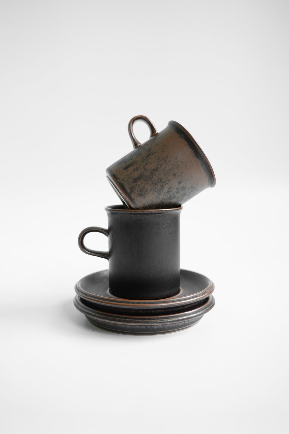 Ruska ARABIA Coffee Cup and Saucer Plate Vintage/ルスカ アラビア コーヒーカップ&ソーサー プレート 北欧ヴィンテージ食器