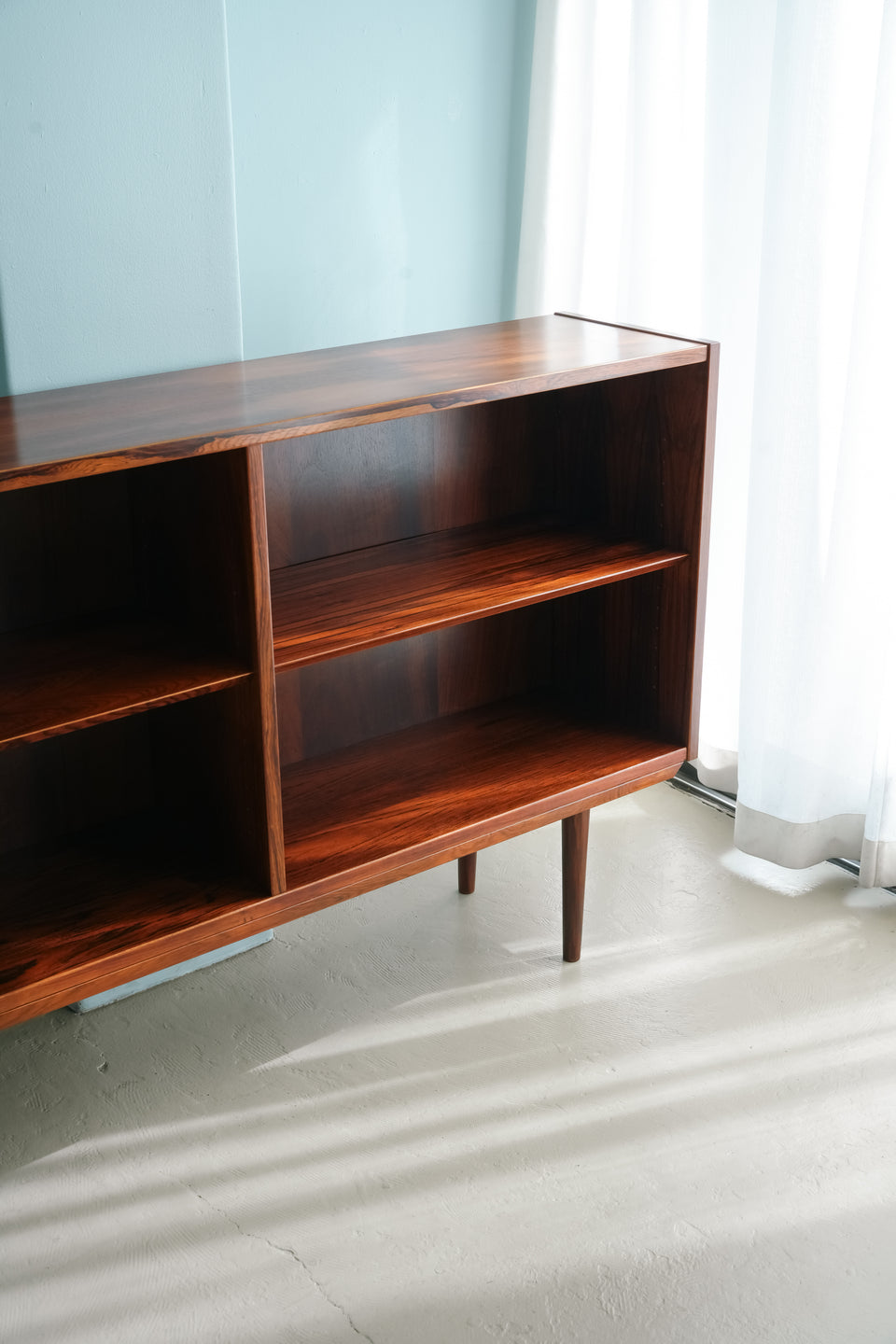 Hundevad & Co. Rosewood Low Bookcase Danish Vintage/デンマークヴィンテージ ブックケース ローズウッド材 北欧家具