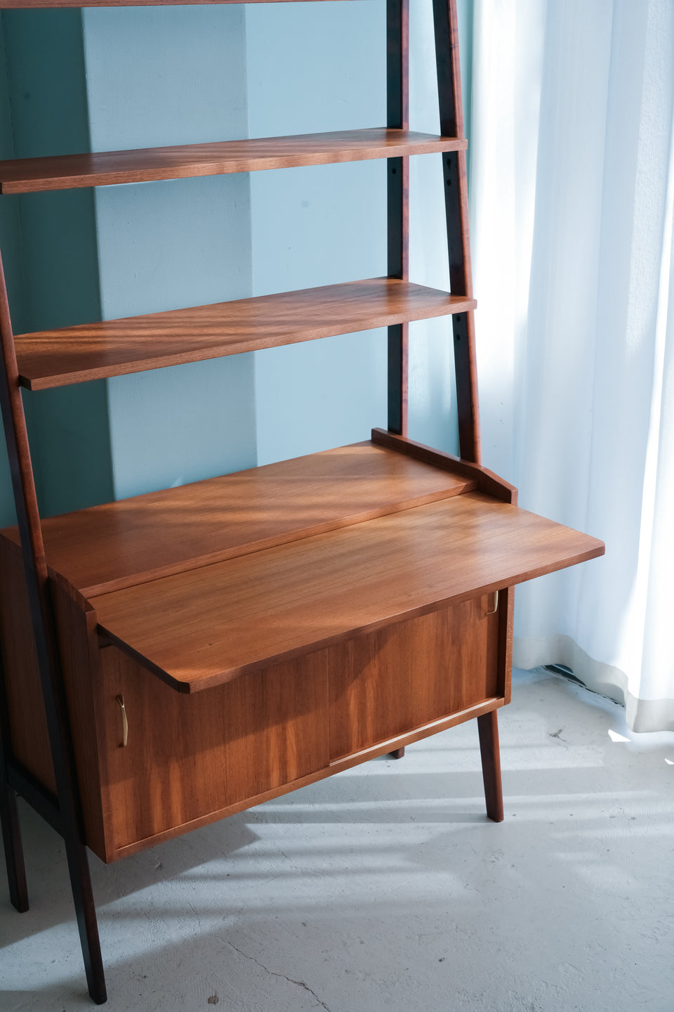 Swedish Vintage Open Shelf Bureau/スウェーデンヴィンテージ オープンシェルフ ビューロー 本棚 北欧家具