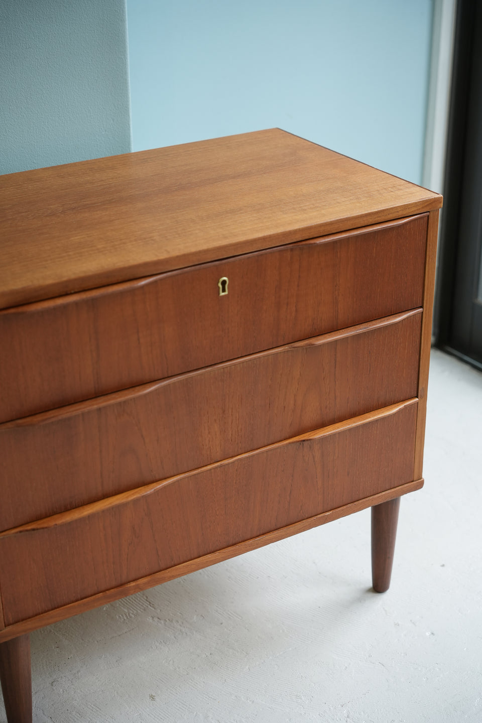 Danish Vintage 3drawer Chest/デンマークヴィンテージ 3段チェスト 収納 北欧家具