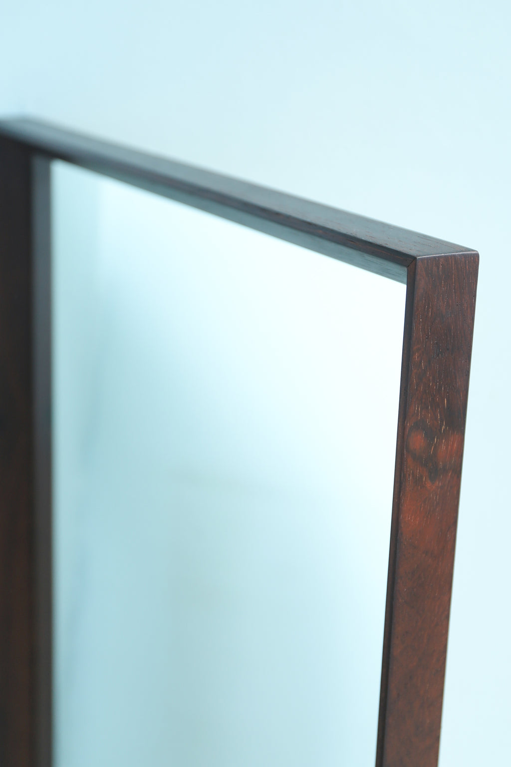 アンティーク ロブスター インテリア デンマークヴィンテージ ウォールミラー 姿見 ローズウッド材 北欧