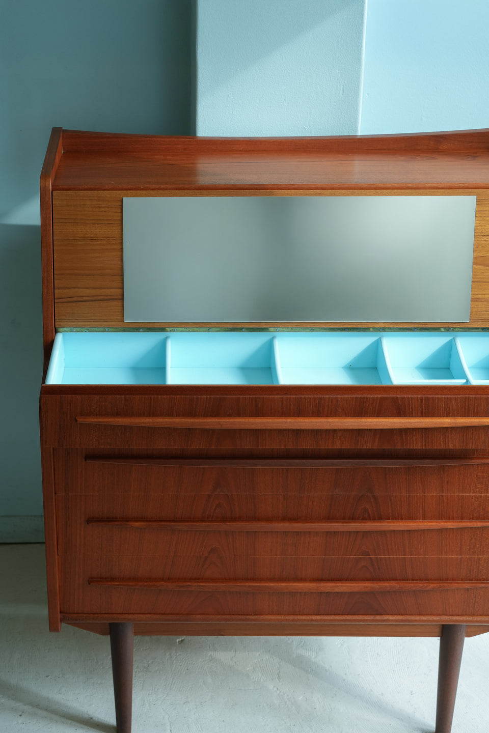 Danish Vintage Writing Bureau Dresser Gunnar Falsig/デンマークヴィンテージ ライティングビューロー ドレッサー 北欧家具