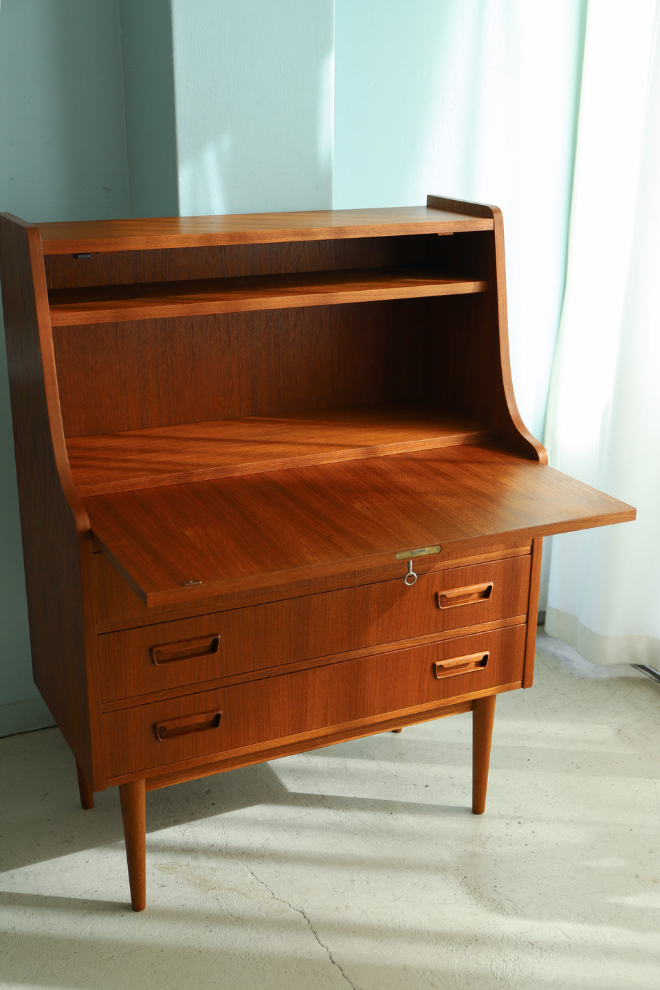 Danish Vintage Writing Bureau Gunnar Nielsen Tibergaard/デンマークヴィンテージ ライティングビューロー 北欧家具