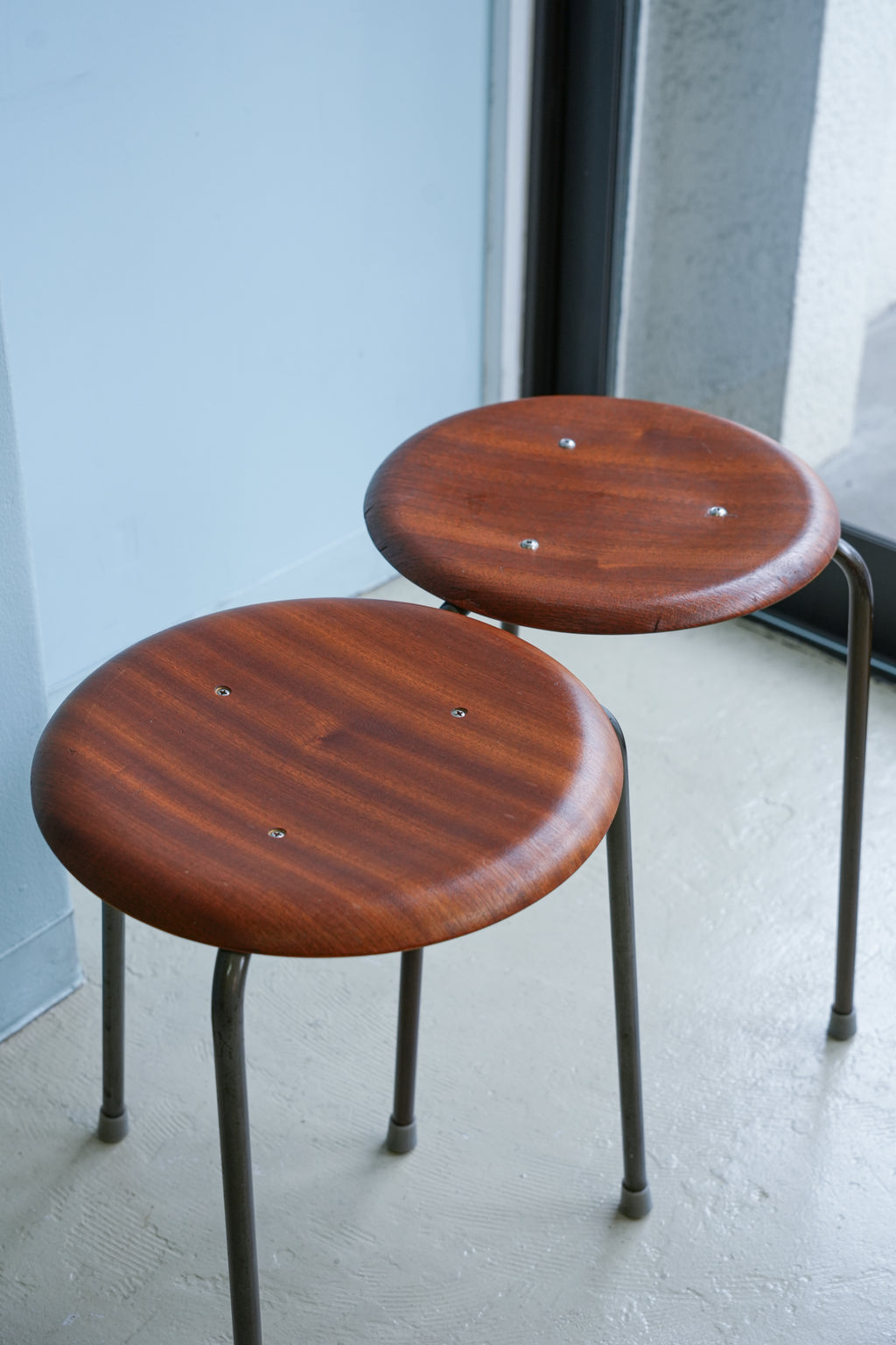 【From チェコ】Vintage ヴィンテージスツール｜Czechia デンマークヴィンテージ スツール プライウッド/Danish Vintage