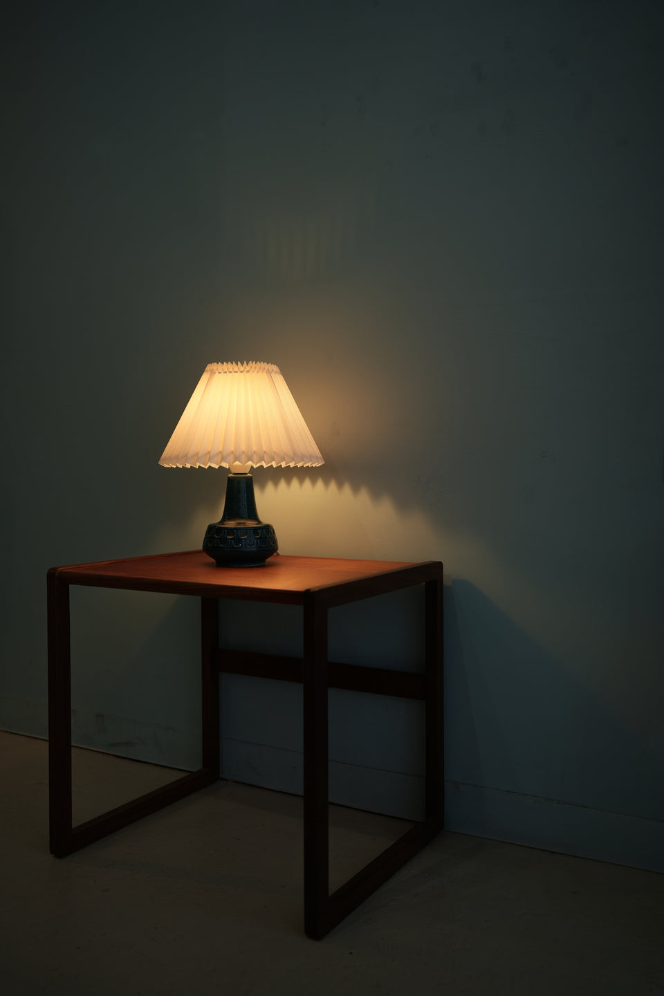 Danish Vintage Søholm Table Lamp Model 1217/テーブルランプ スーホルム ブルー デンマークヴィンテージ 照明 北欧インテリア