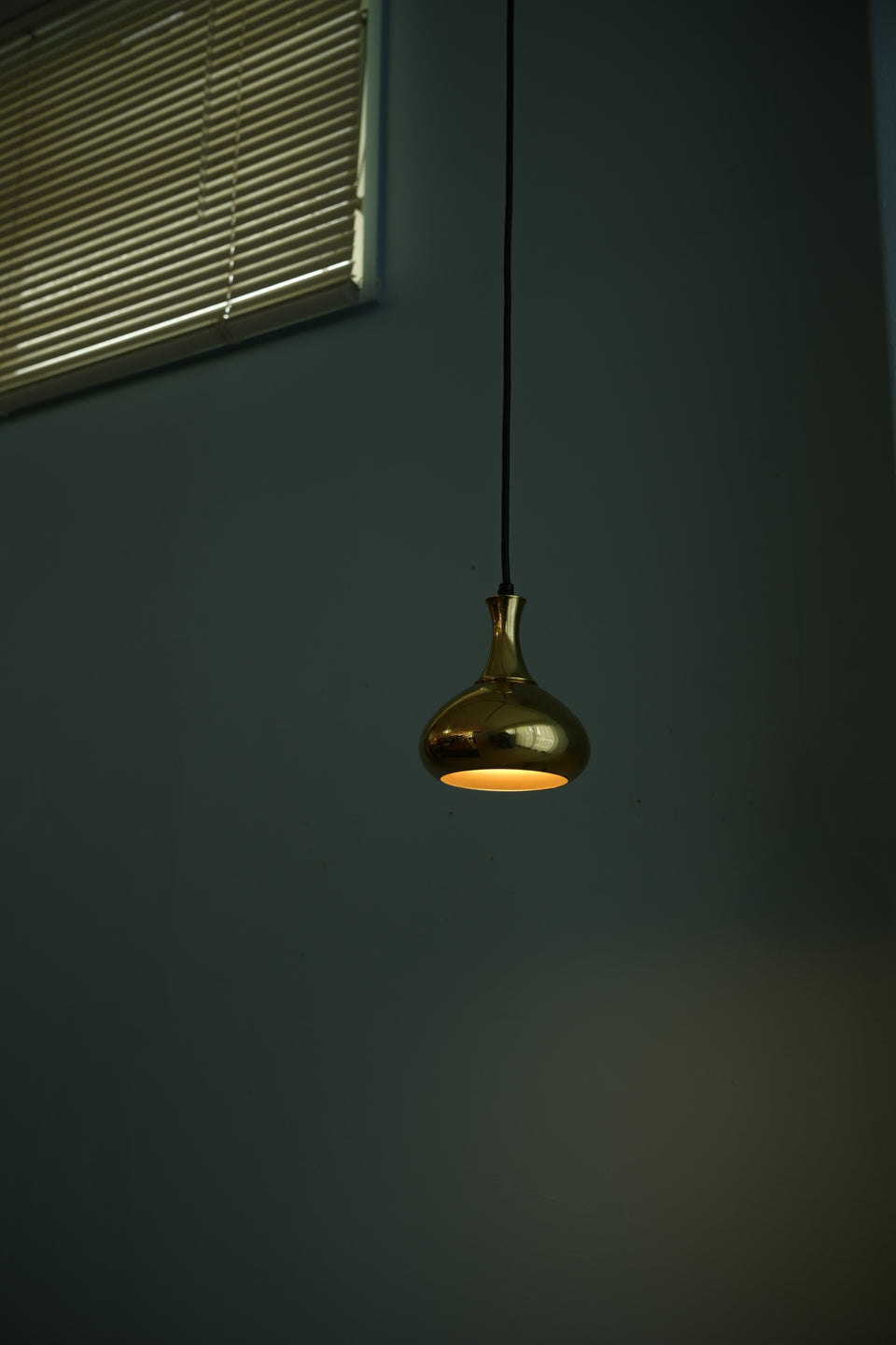 Danish Vintage Scandi-Lamp Brass Pendant Light/デンマークヴィンテージ ペンダントライト 真鍮製