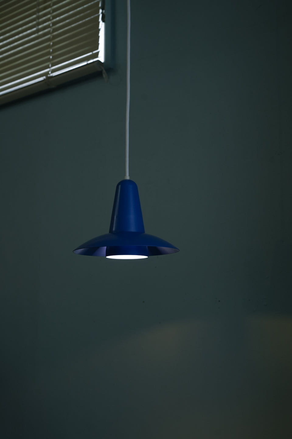 Danish Vintage Small Blue Pendant Light/デンマークヴィンテージ ペンダントライト