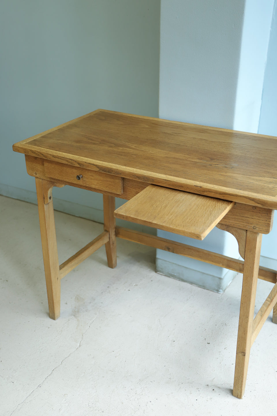 Euro Vintage Desk Oakwood/ヨーロッパヴィンテージ デスク 机 オーク材 シャビーシック