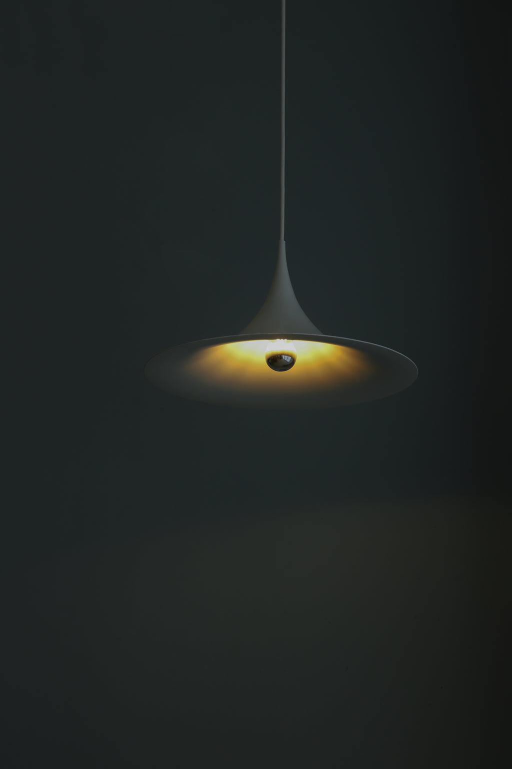 デンマークヴィンテージ セミ ペンダントライト 照明 北欧