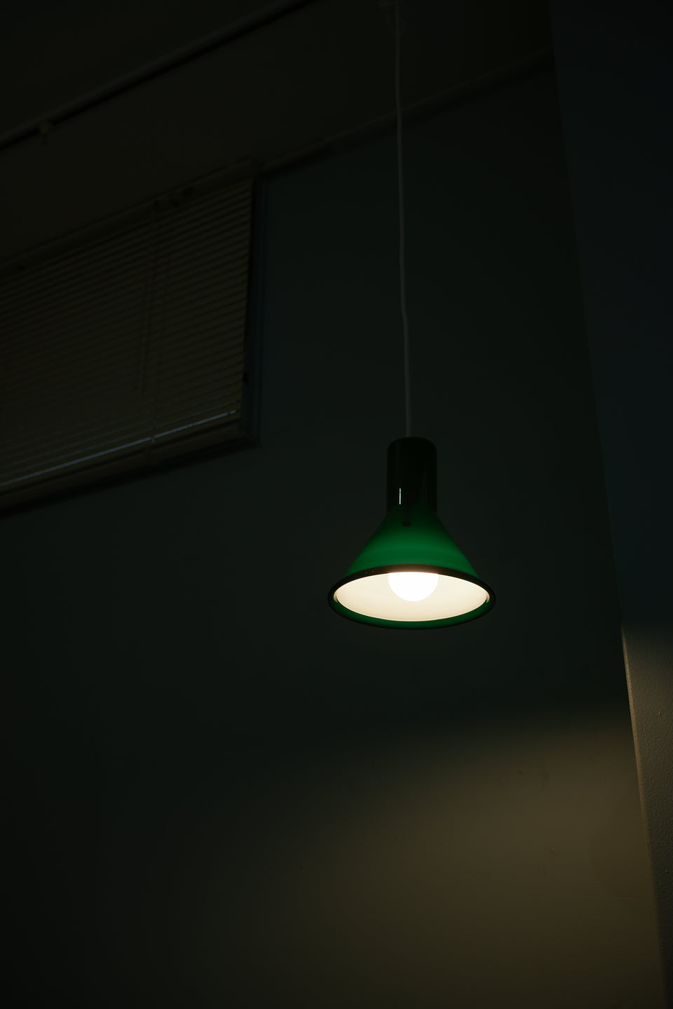 Green Holmegaard P&T Small Pendant Michael Bang/グリーン ホルムガード ペンダントライト 照明 デンマークヴィンテージ